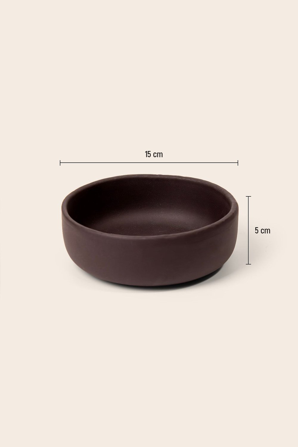 ikebana Kabı ( Suiban ) Siyah Stoneware
