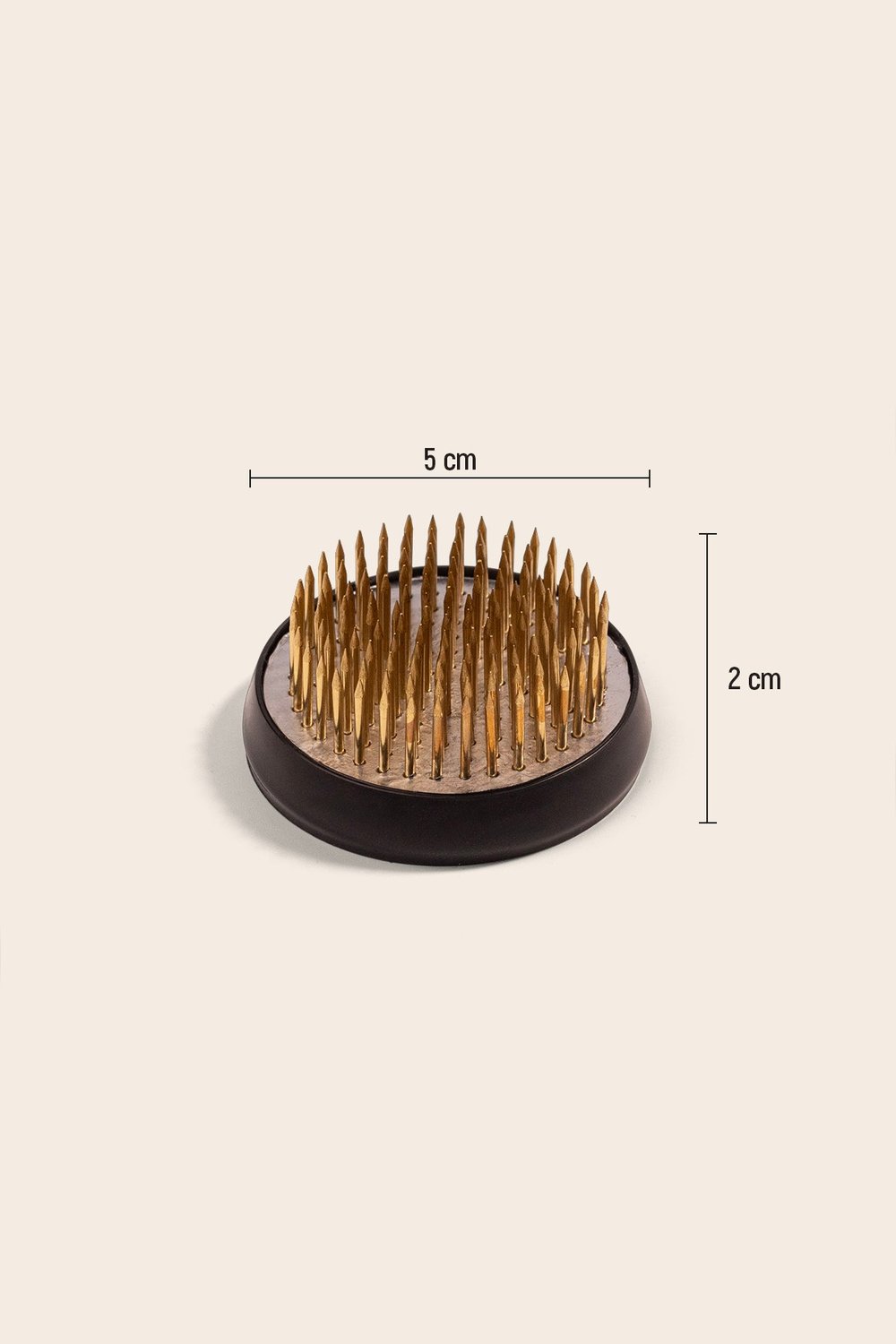 Kenzan Çiçek Tutucu-5cm (Kaymayı önleyen, dengeyi güçlendiren özel dış koruma)