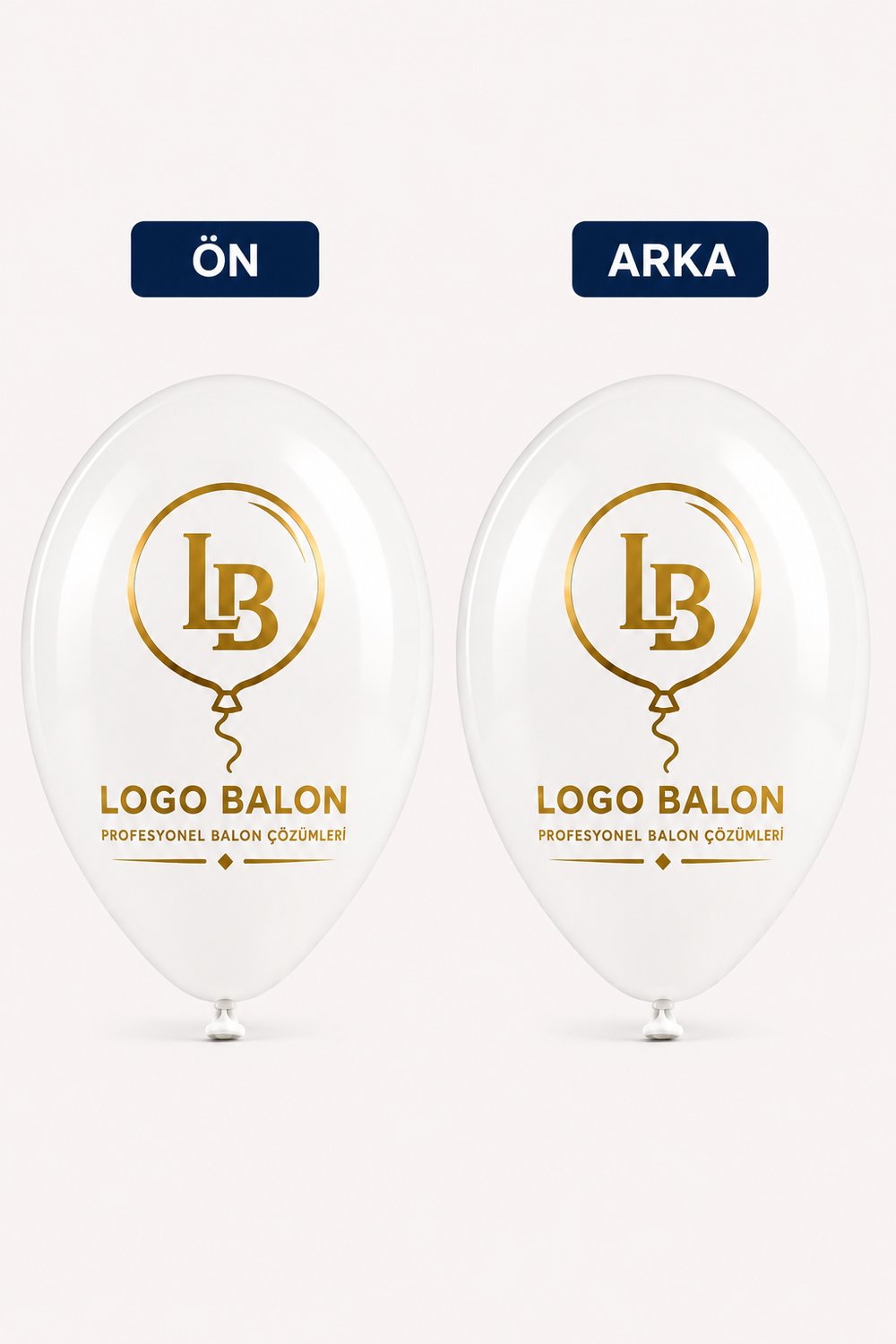 Baskılı Reklam Balonu 1+1 Çift Yüz Tek Renk Baskılı
