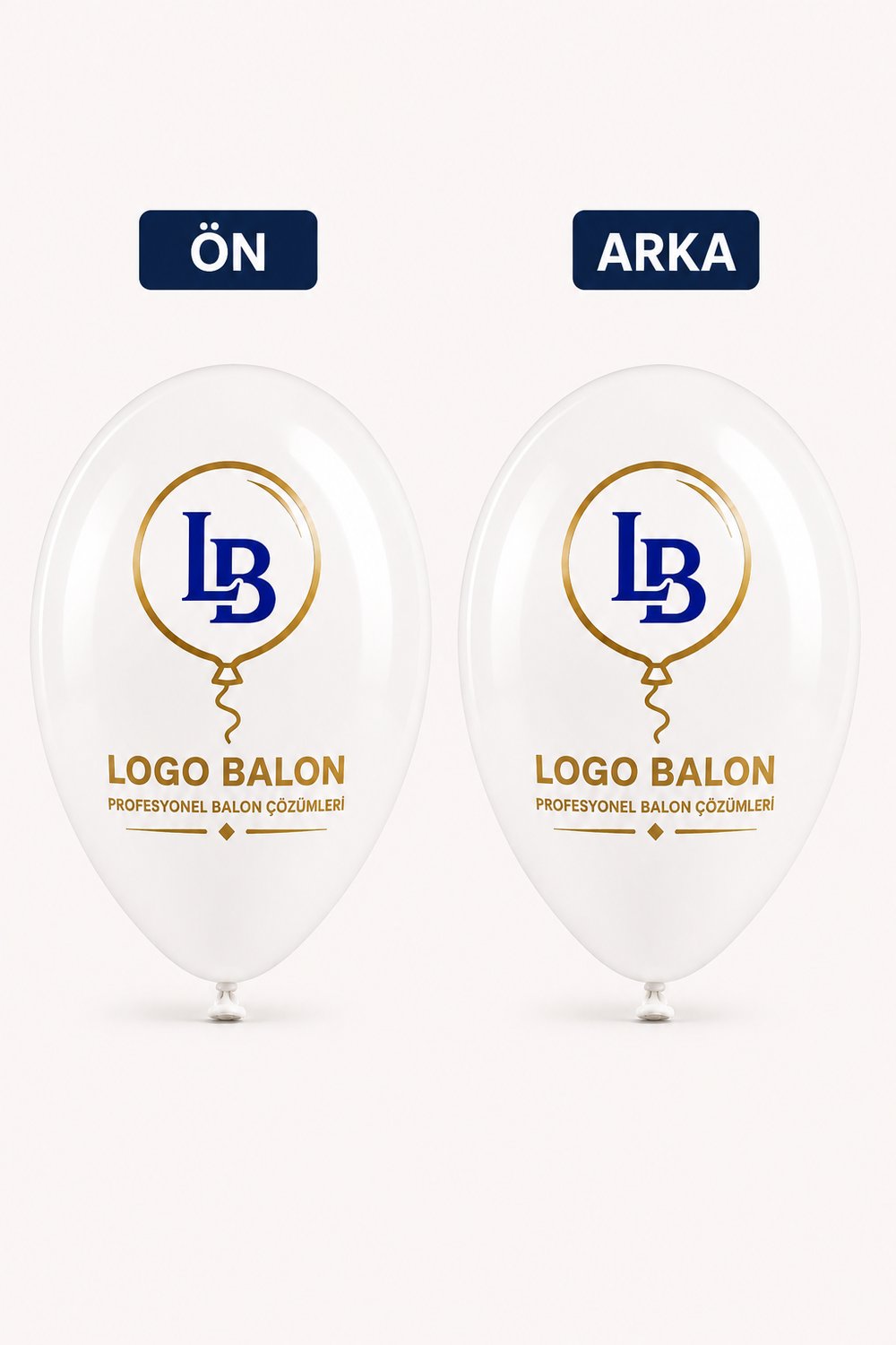 Baskılı Reklam Balonu 2+2 Çift Yüz 2 Renk Baskılı