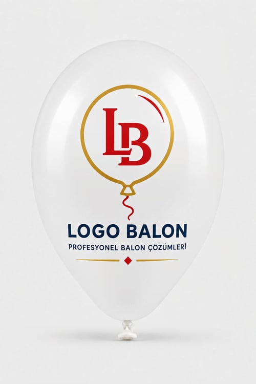 Baskılı Reklam Balonu 3+0 Tek Yüz 3 Renk Baskılı