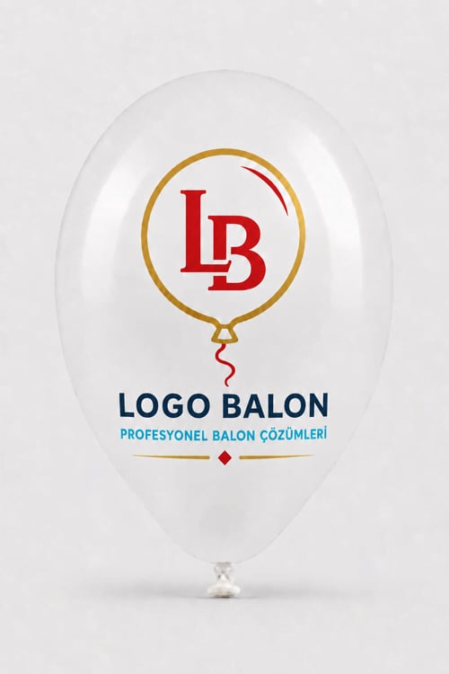 Baskılı Reklam Balonu 4+0 Tek Yüz 4 Renk Baskılı