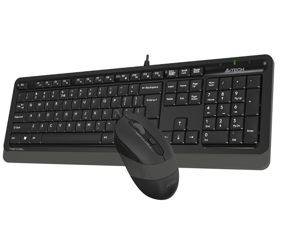 A4-Tech Kablolu Set Gri (F1010-G)