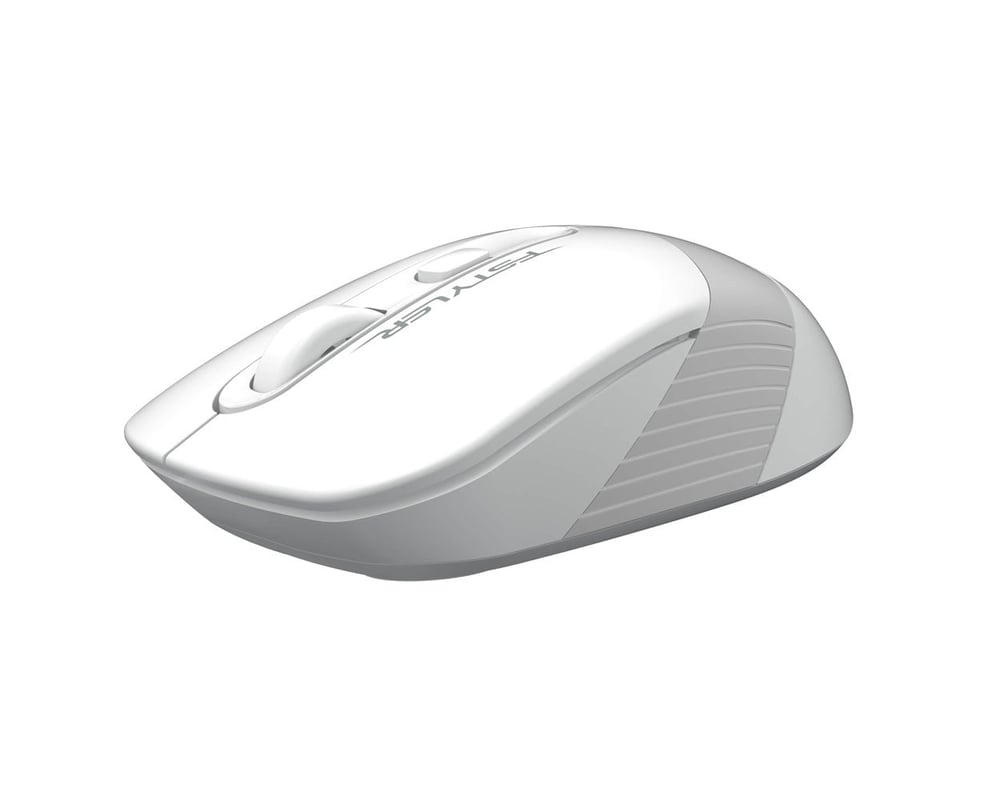 A4-Tech Kablosuz Mouse Nano Beyaz-Gri (FG10-B)
