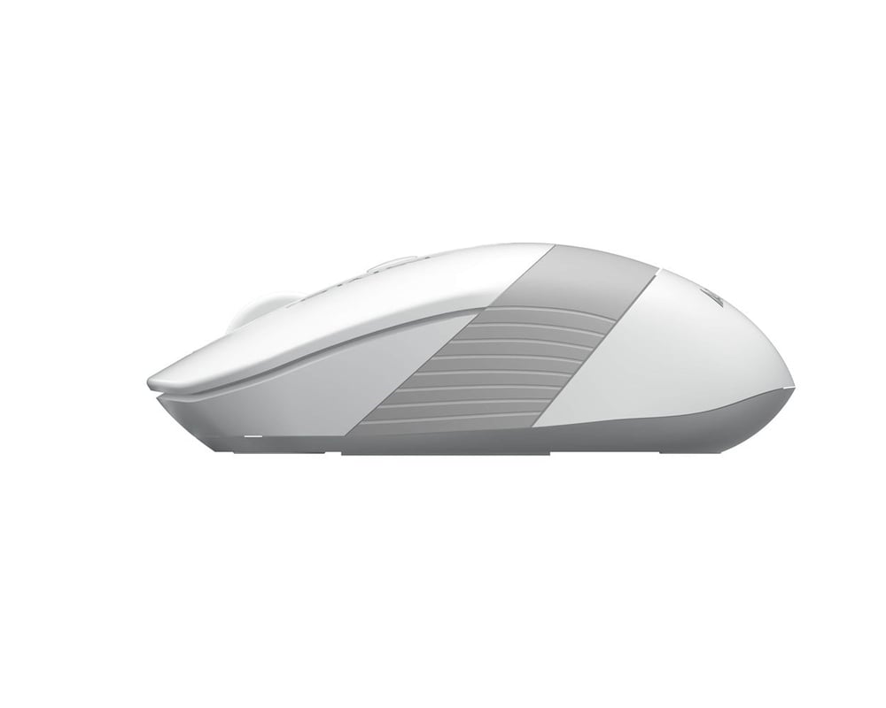 A4-Tech Kablosuz Mouse Nano Beyaz-Gri (FG10-B)