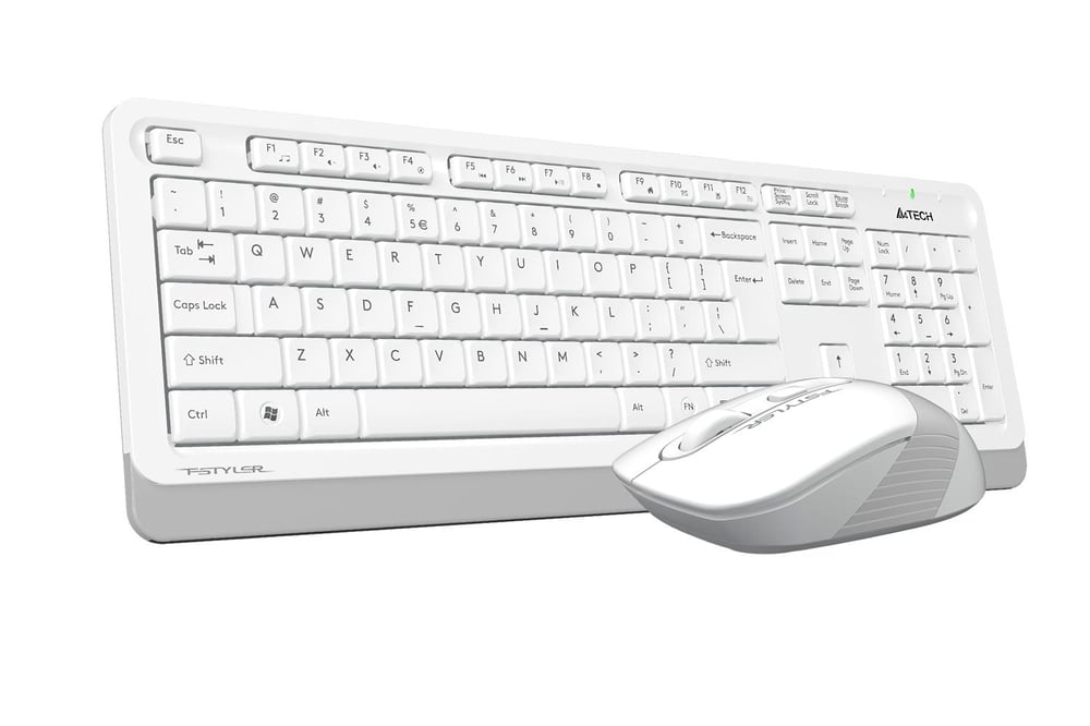 A4-Tech Kablosuz Set Beyaz (FG1010-B)