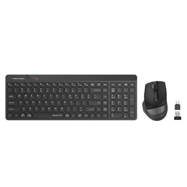 A4-Tech Kablosuz Set	Siyah (FG2400 AIR2)