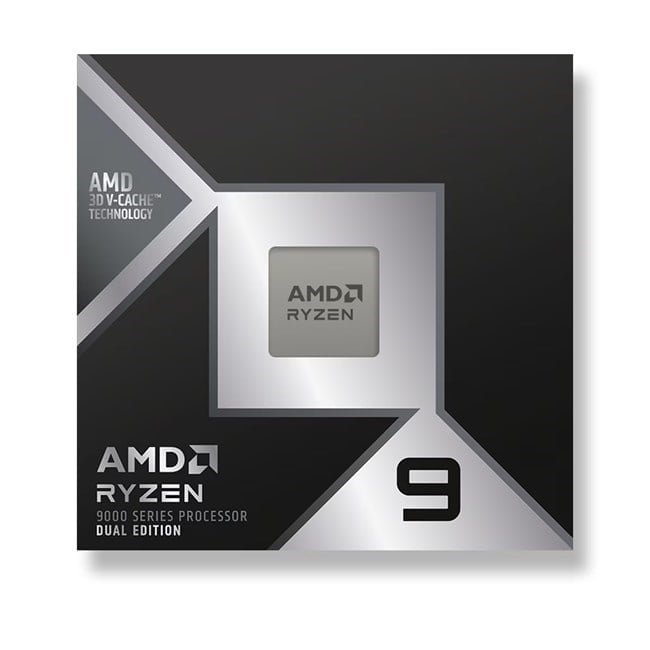 Amd Ryzen 9 9950X3D2 Dual AM5Pin 200W Fansız (Box)