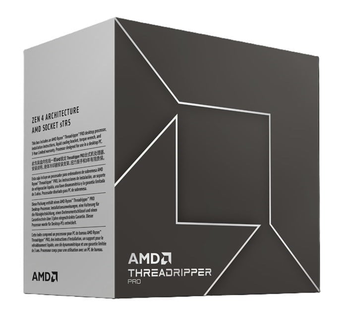 Amd Ryzen TR PRO 7975WX sTR5Pin 350W Fansız Box