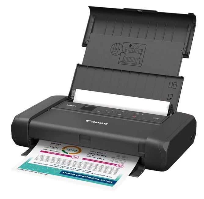 Canon Maxify BX110 Pilli Taşınabilir Yazıcı Wi-Fi
