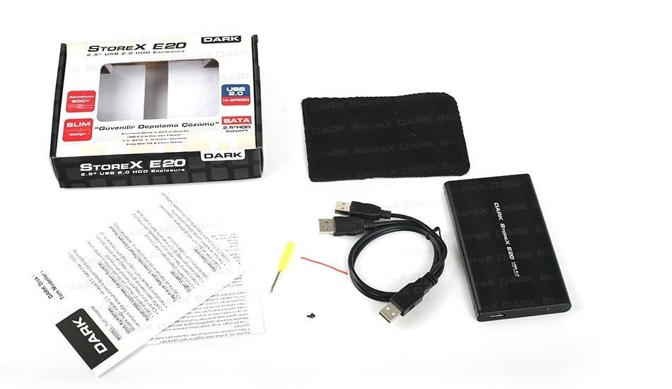 Dark DK-AC-DSE20 Storex 2.5 USB 2.0 SATA Disk Kut