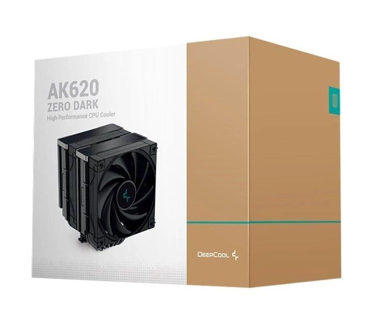 DeepCool 120mm İşlemci Soğutucu (AK620-ZERODARK)