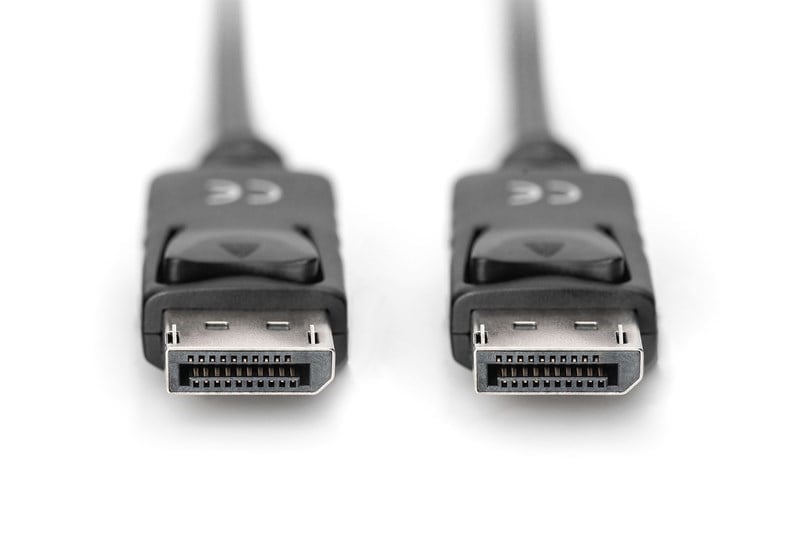 Digitus DisplayPort Kablo Siyah (2m) 4K