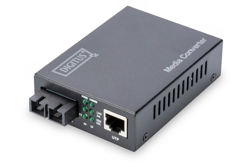 Digitus Gigabit Medya Dönüştürücü Singlemode (SC)