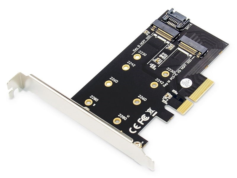 Digitus M.2 NGFF/NVM PCI Express 3.0 (x4) Adaptör