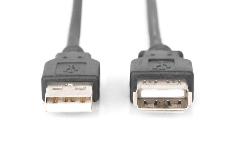 Digitus USB 2.0 Uzatma Kablosu Siyah (3m)