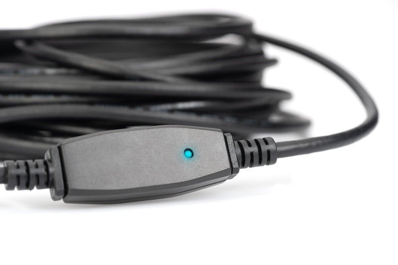 Digitus USB Uzatma Kablosu Siyah (20m)