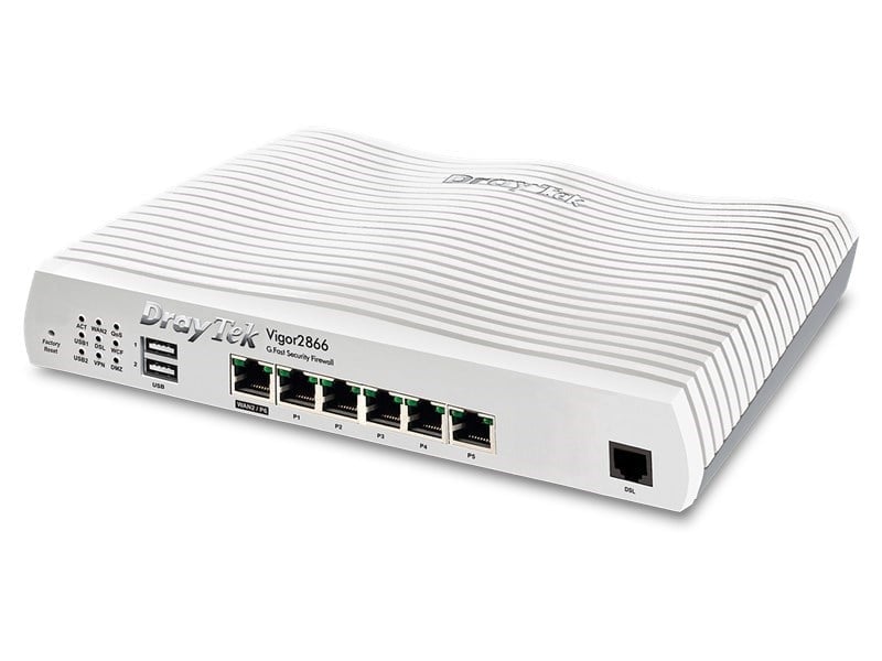 Draytek Vigor 2866 VDSL2 & ADSL2 Router Modem