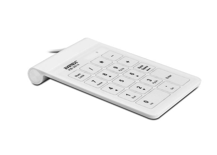 Everest USB Numerik Beyaz Klavye (KB-2014)