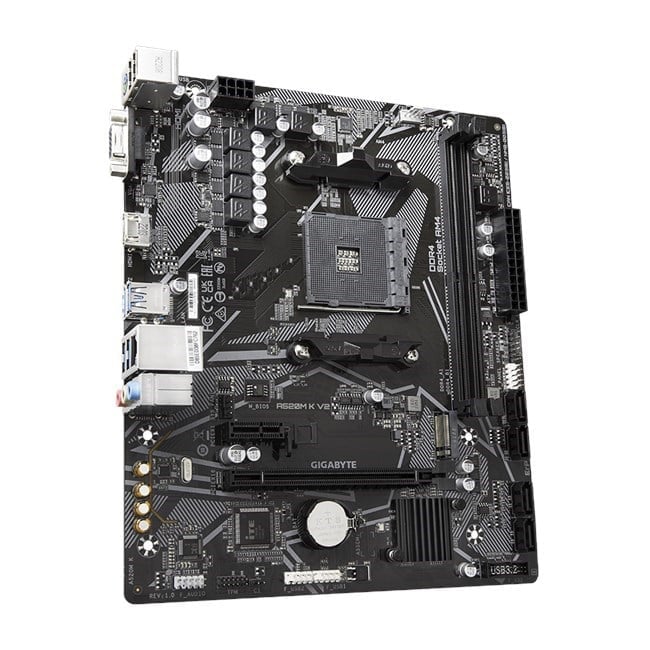 Gigabyte A520M K V2 D4 AM4 Vga Hdmi