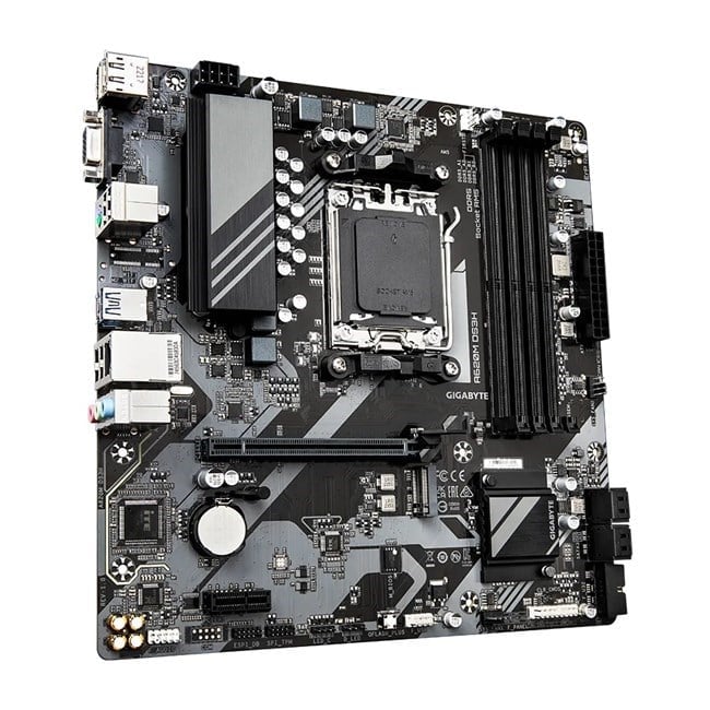 Gigabyte A620M DS3H D5 AM5 Vga Hdmi Dp Type-C