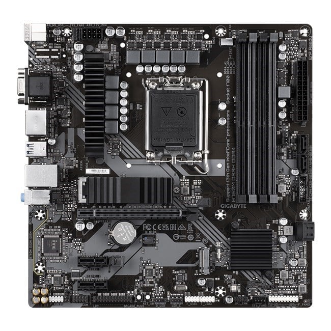 Gigabyte B760M DS3H D4 1700P Vga Hdmi Dp Type-C