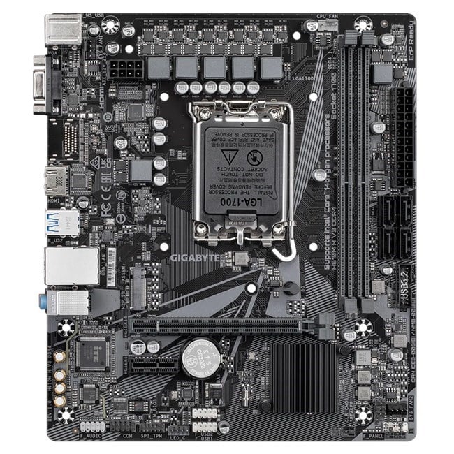 Gigabyte H610M H V3 D4 1700P Vga Hdmi Usb3.2