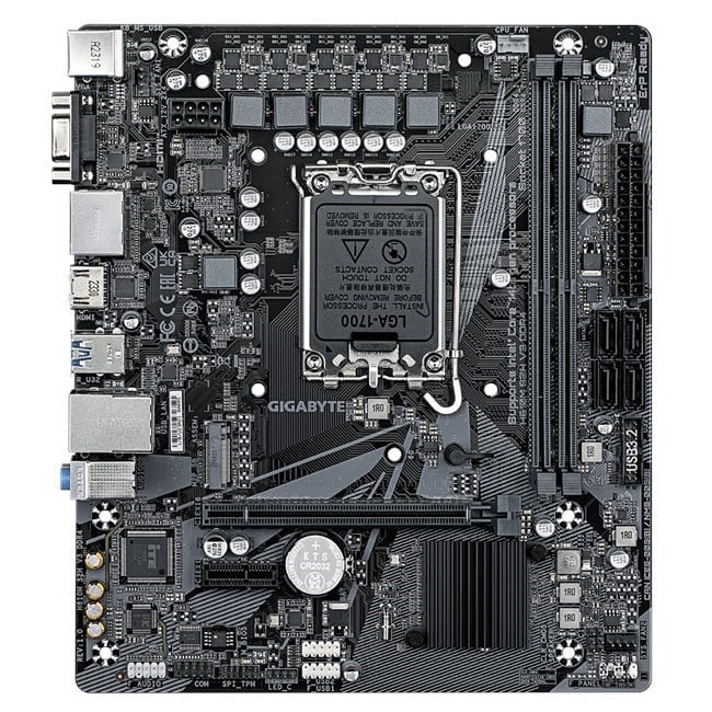 Gigabyte H610M S2H V3 D4 1700P Vga Hdmi Dp
