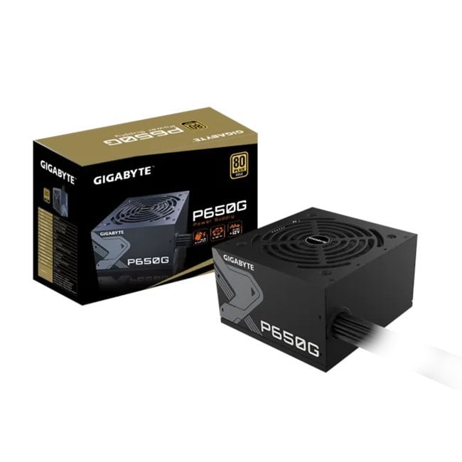 Gigabyte P650G 650W 80+ Gold 120mm Fan Siyah PSU