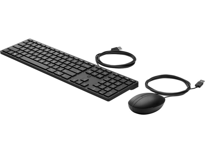 HP 320MK Kablolu Set Siyah (9SR36AA)