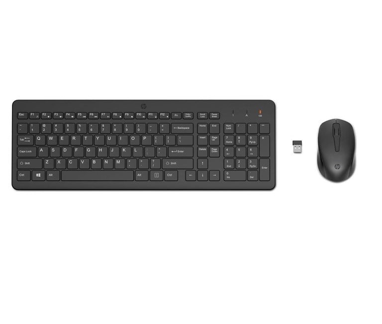 HP 330 Kablosuz Set Türkçe Siyah (2V9E6AA)