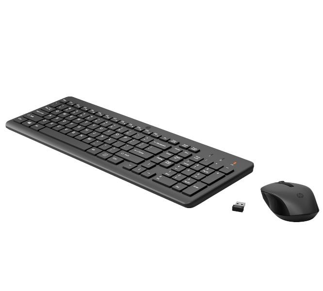 HP 330 Kablosuz Set Türkçe Siyah (2V9E6AA)