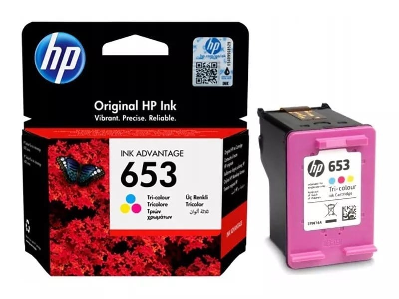 HP 3YM74AE 3 Renkli Mürekkep Kartuş (653)