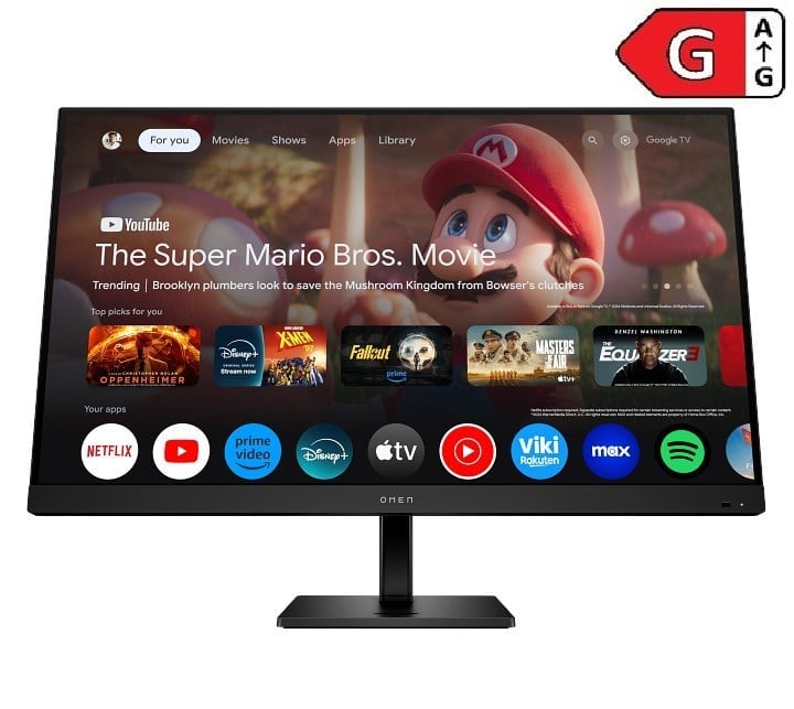 HP OMEN 31.5 1ms 4K Type-C (Smart/Google TV)