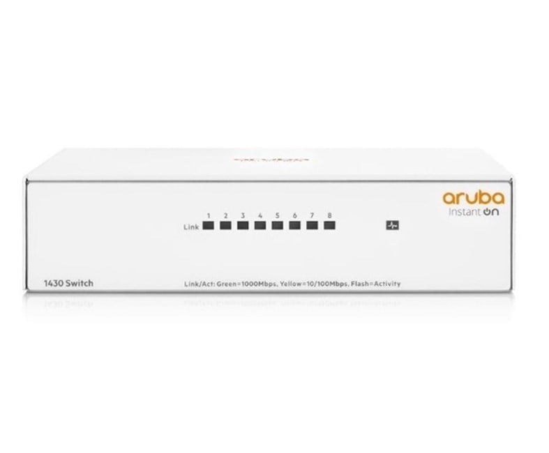 HPE Aruba Instant On 1430-8G Yönetilemez (R8R45A)