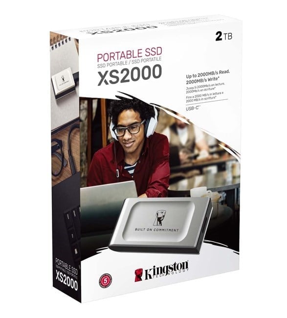 Kingston 2TB SXS2000 BOC Usb-C Taşınabilir SSD