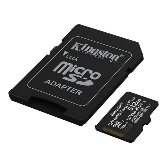 Kingston 512GB Micro SD Gen3 150MB/s SDCS3/512GB