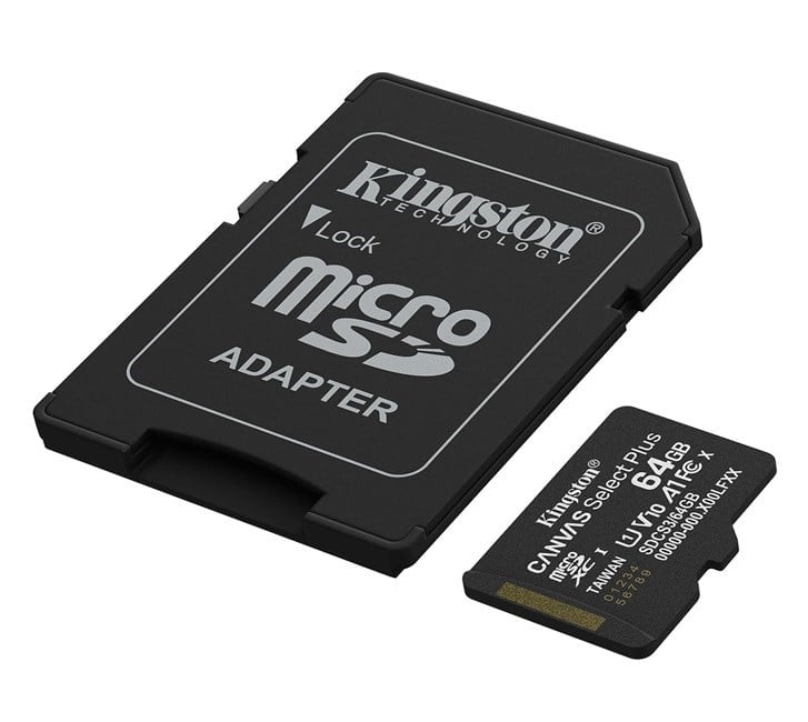 Kingston 64GB Micro SD Gen3 100MB/s SDCS3/64GB