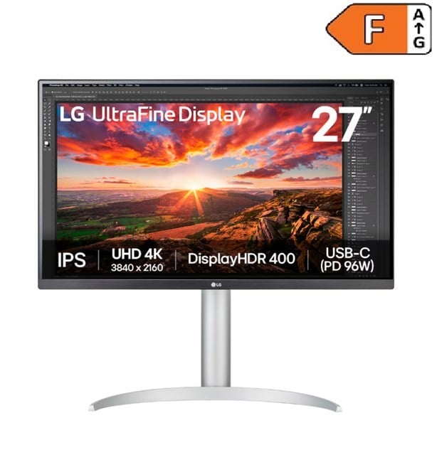 LG 27 27UP850K-W 4K UHD Type-C IPS