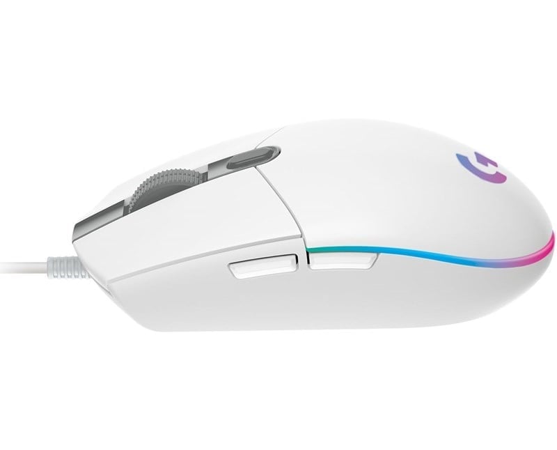Logitech G G102 Lightsync Kablo Gaming Mouse Beyaz