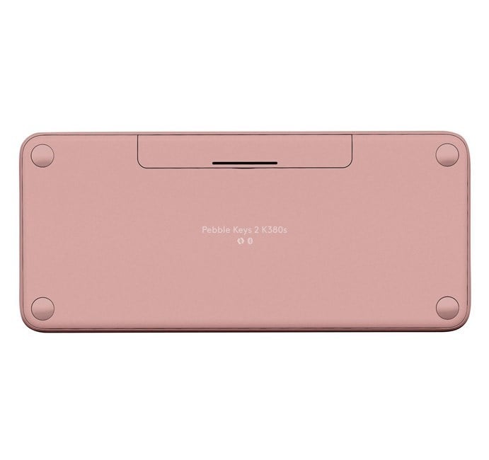 Logitech K380s Çakıl Tuşlu Bluetooth Klavye Pembe