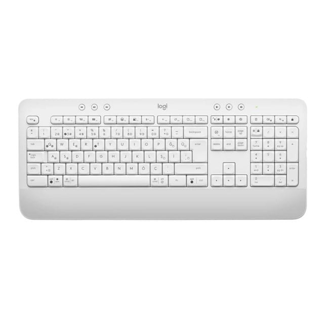 Logitech K650 Signature Bluetooth Klavye Beyaz