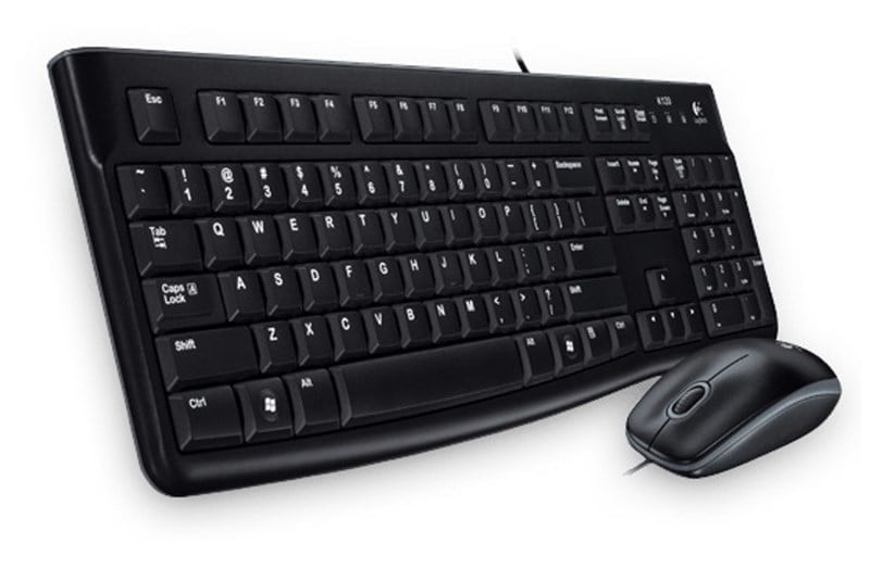 Logitech MK120 Kablolu Set (920-002560)
