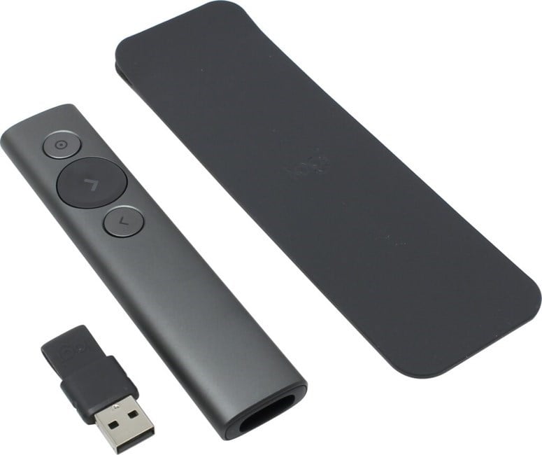 Logitech Sunum Kumandası Spotlight Siyah-Gri Renk