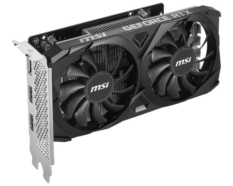MSI GeForce RTX 3050 Ventus 2X 6G OC GDDR6 96Bit