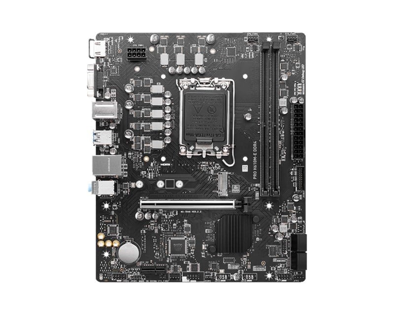MSI Pro H610M-E D4 1700P Vga Hdmi