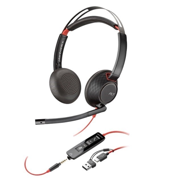 Poly Blackwire 5220 Stereo Mikrofonlu Kulaklık
