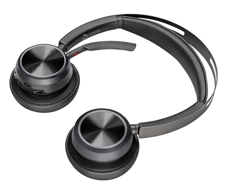 Poly Voyager Focus 2 Mik. Stereo Kulaklık (+Stand)