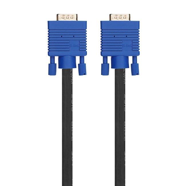 S-Link VGA Kablo Siyah (15m) (SLX-179)