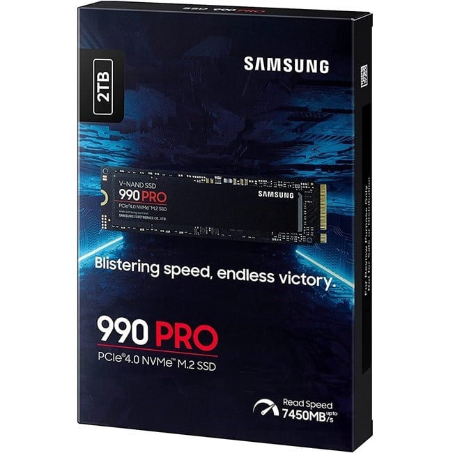 Samsung 990 Pro 2TB M.2 NVMe (7450/6900MB/s)